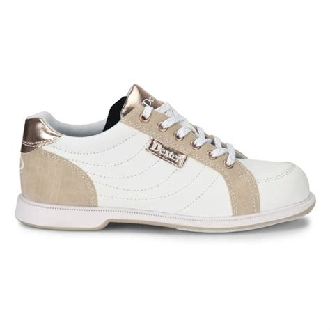 Dexter Bowling - Dexter Womens Groove IV White/Nubuck/Rose Gold Wide Width Bowling Shoes ...