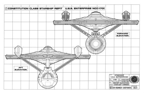 Uss Enterprise Blueprints Ncc 1701