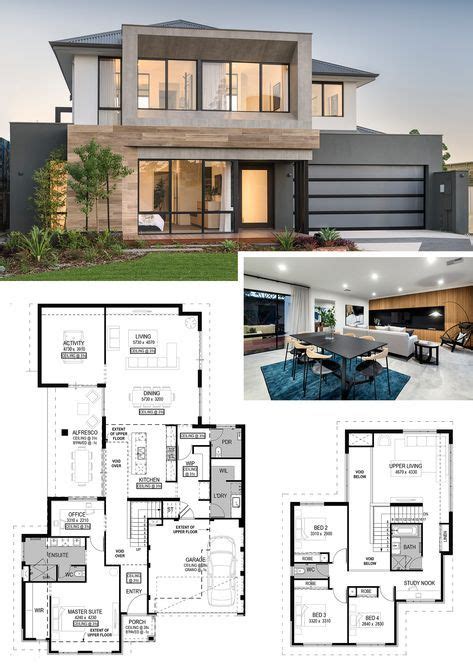 Two Storey Floorplan | The Odyssey by National Homes | Beautiful house plans, Family house plans ...