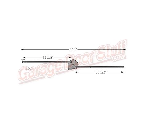 Garage Door Lock Bar Assembly - Garage Door Stuff