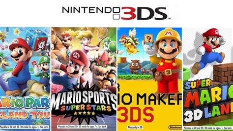 Mario Games for 3DS - YouTube