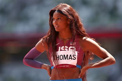 Gabrielle Thomas's Rusty Red Hair Color | The Best Hairstyles at the 2021 Olympics in Tokyo ...