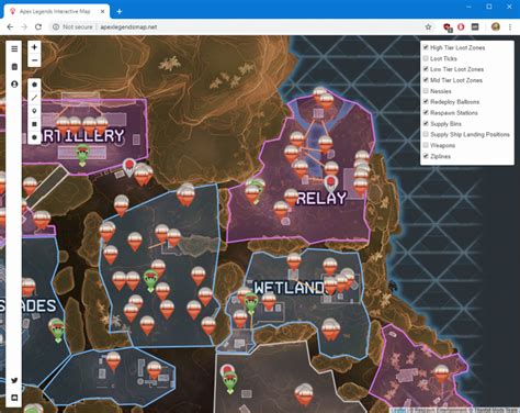 Apex Legends Interactive Map – James Wilkinson