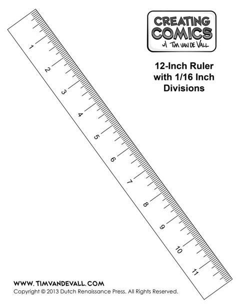 6 Inch Printable Ruler - Printable Word Searches