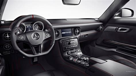 Black Mercedes-Benz car interior HD wallpaper | Wallpaper Flare