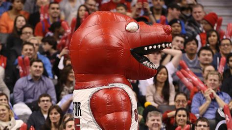 The Toronto Raptors' inflatable mascot tore its Achilles - SBNation.com