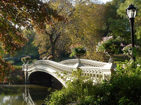 Bow Bridge Central Park Photograph by Patricia Caron