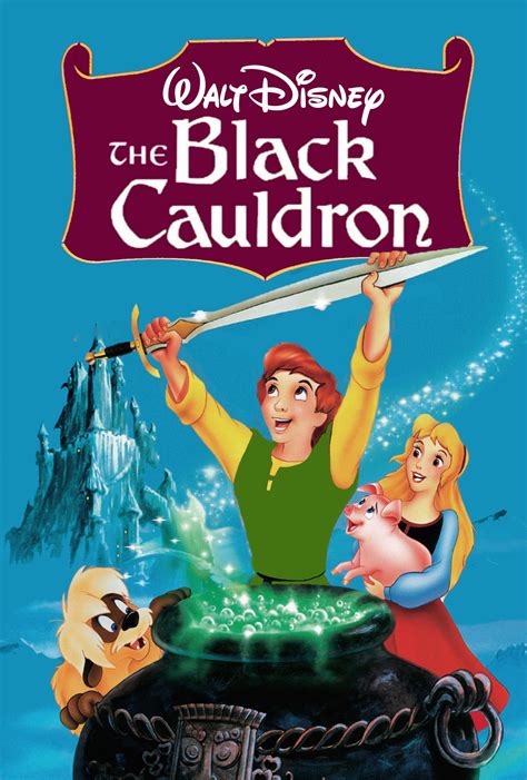 The Black Cauldron 1985 (1997) Poster by Voltron5051 on DeviantArt