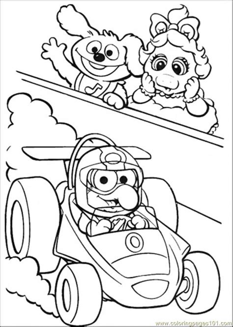 Baby Kermit Coloring Pages