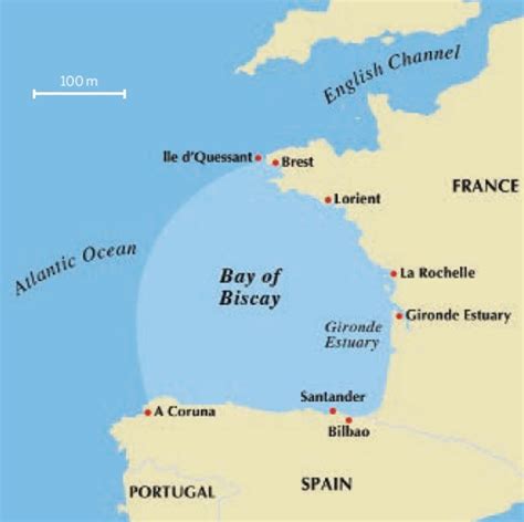 Bay Of Biscay On Europe Map - Franny Antonietta