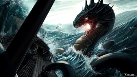 ArtStation - Sea Serpent