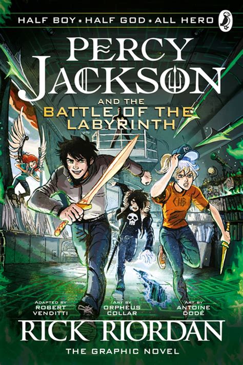 The Battle of the Labyrinth: The Graphic Novel (Percy Jackson Book 4 ...