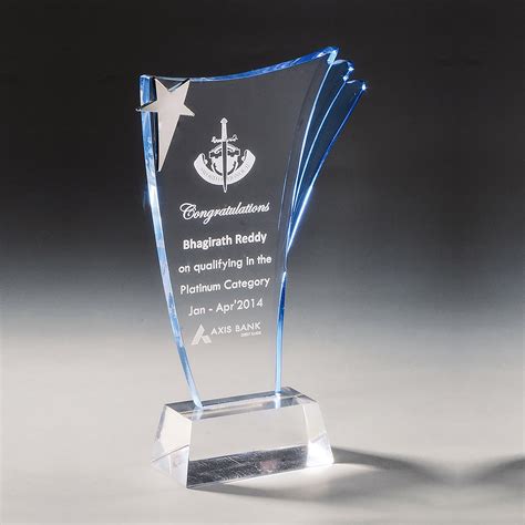 Corporate Acrylic Trophy - AC3055 - Talisman Awards