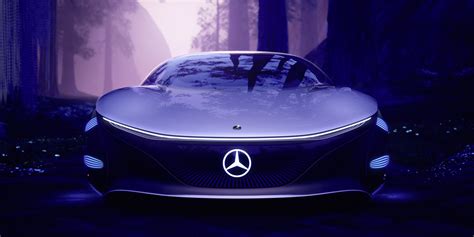 Mercedes benz vision avtr electric cars concept cars 2020 5k