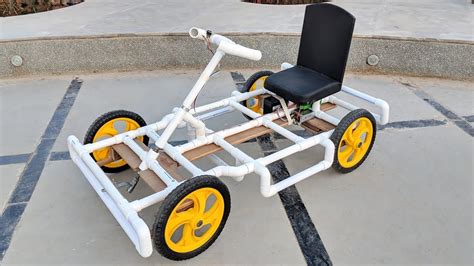 How to Make a Go kart / Electric car using PVC pipe at Home – Golf News