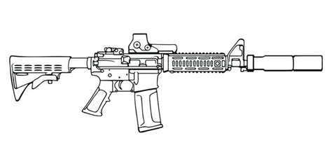 Rifle Outline