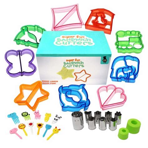 Amazon: Set of 29 Pieces Sandwich Cutters for Kids $12.27 (Reg. $17.97) - Fabulessly Frugal