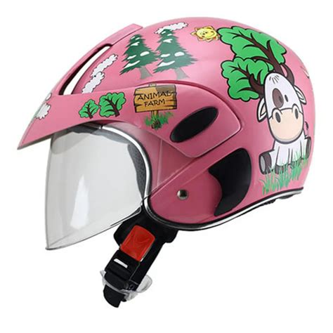 Motorcycle Helmets Youth Matte Black Motocross Helmet With Pink ATV ...