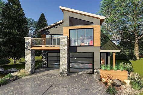 Ultra-Modern Tiny House Plan - 62695DJ | Architectural Designs - House ...