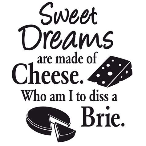 Cheese Dreams Wall sticker | wall-art.com