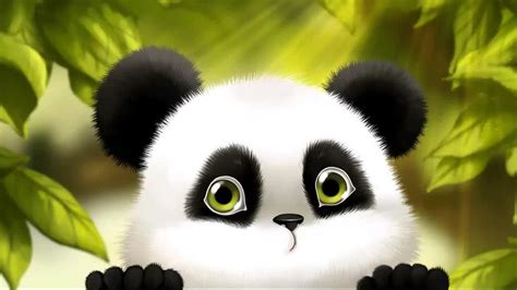 Cute Baby Panda Cartoon Wallpaper - Cute Panda Wallpaper Hd - 1920x1080 Wallpaper - teahub.io