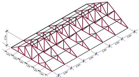 Image result for metal truss spacing | Roof truss design, Roof trusses ...