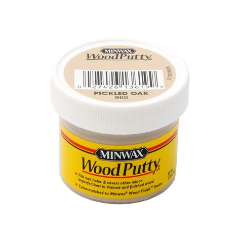 Minwax Pickled Oak 960 Wood Putty