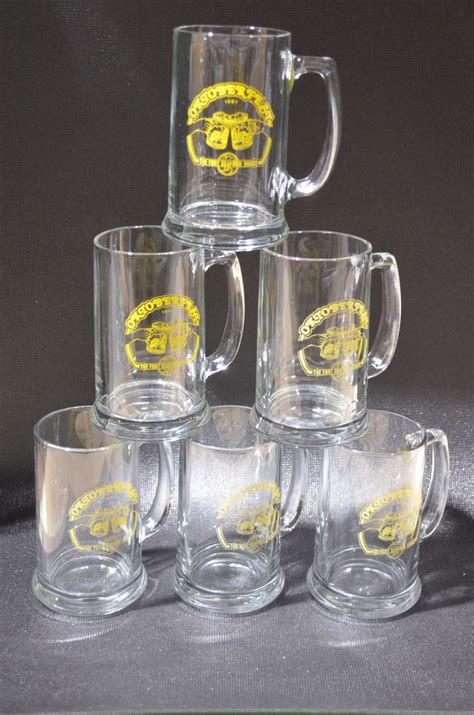 6 - 1981 Oktoberfest Mugs