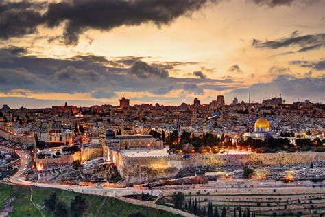 Jerusalem Old City Skyline