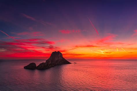 Ibiza Sunset Times - Ibiza Hire