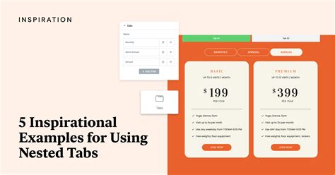 5 Inspirational Examples for Using Nested Tabs » Elementor