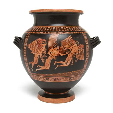 Greek Stamnos Vase - Odysseus & Sirens - Small – The Getty Store