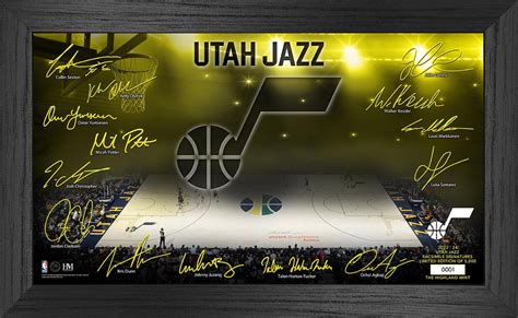 Utah Jazz 2023-24 Signature Court