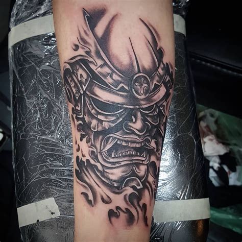 101 Amazing Samurai Mask Tattoo Ideas That Will Blow Your Mind! | Oni ...