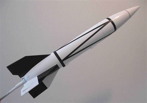 Model Rocket Building: Estes V2 Finished