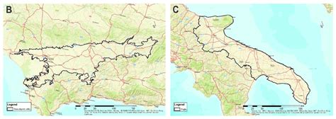 Location of the study area. (A): In orange, the Guadalquivir valley in ...