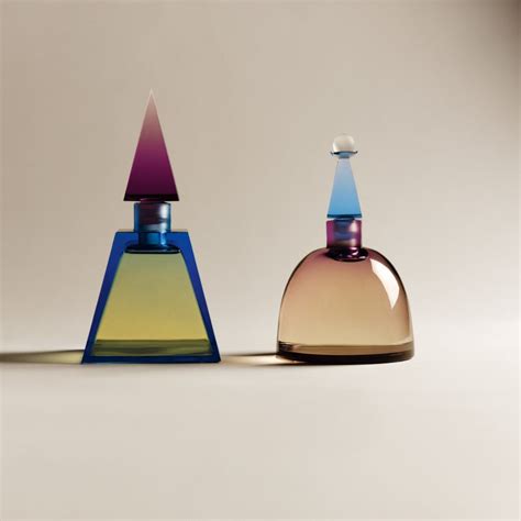 James Turrell creates glass perfume bottles informed by ancient stupas - architecture and design