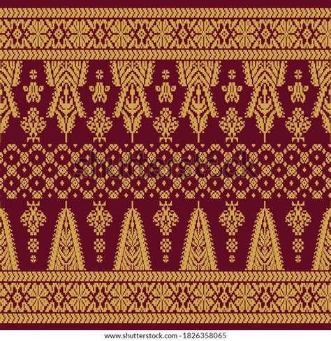 Songket Palembang: Over 32 Royalty-Free Licensable Stock Vectors ...