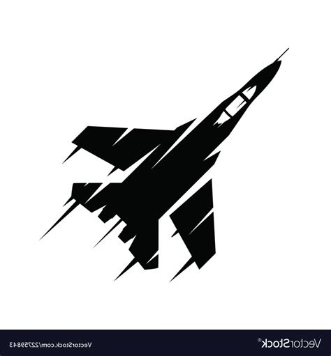 Fighter Jet Silhouette Vector at Vectorified.com | Collection of Fighter Jet Silhouette Vector ...