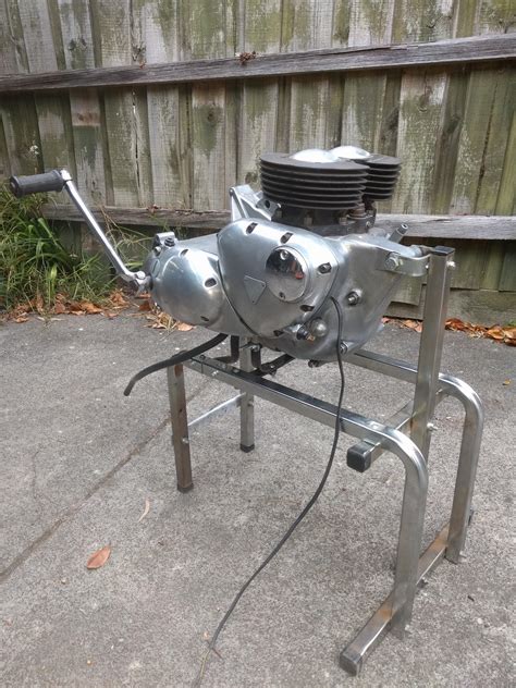 Home made Triumph 650-750 Unit Construction Engine Stand. | Triumph Rat Motorcycle Forums