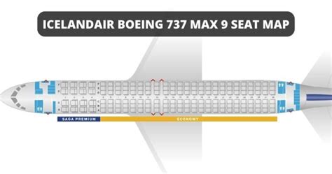 Boeing 737 MAX 9 Seat Map With Airline Configuration