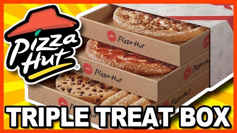 Pizza Hut Triple Treat Box - YouTube