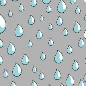 Rain Drops - Cartoon Background Vector Royalty-Free Stock Image - Storyblocks