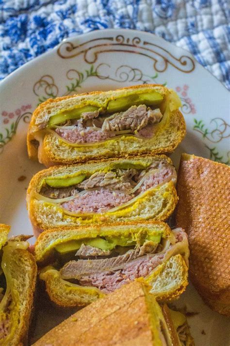 Authentic Cuban Sandwich Ybor City-Style | Recipe | Cuban sandwich ...