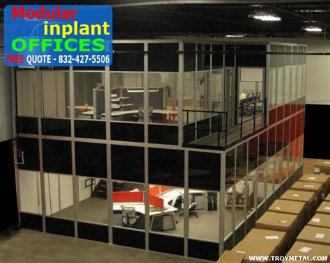 Prefab Modular Office Space - Material Handling Equipment Company