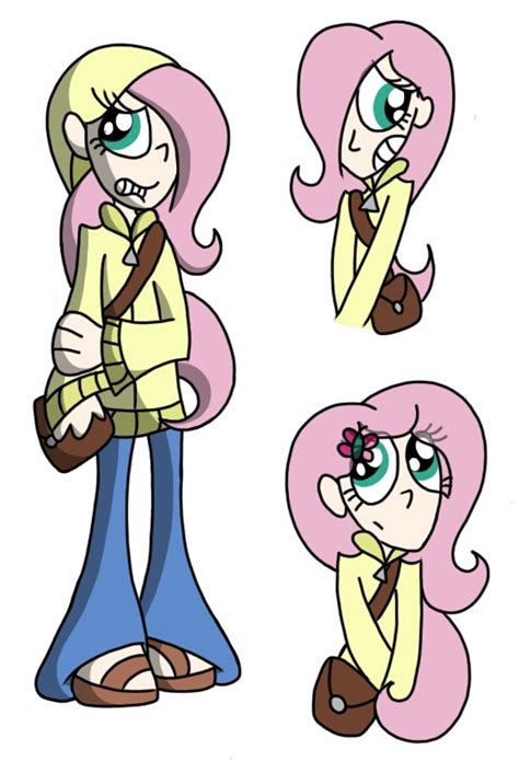 Human!Fluttershy by ColorfulWonders on DeviantArt