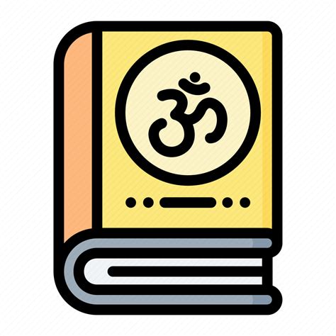 Book, cultures, sanskrit, vedas, holy icon - Download on Iconfinder