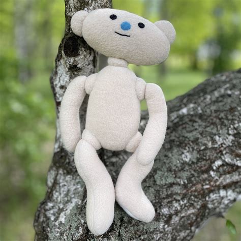 BEAR Alpha Plush Handmade Toy Bear Alpha Soft Doll Alpha Horror Bear ...