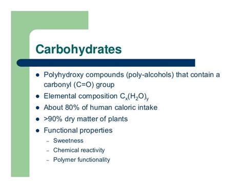 Carbohydrates Biochemistry