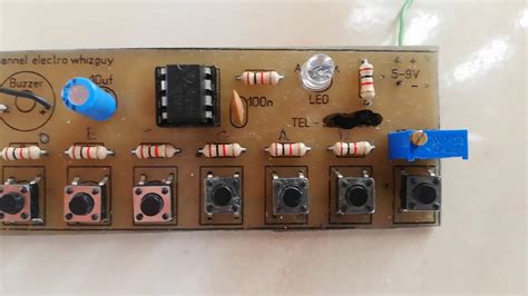 555 Piano Circuit Diagram